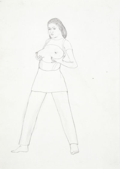 Frau zeigt Ihre Brüste | 1996